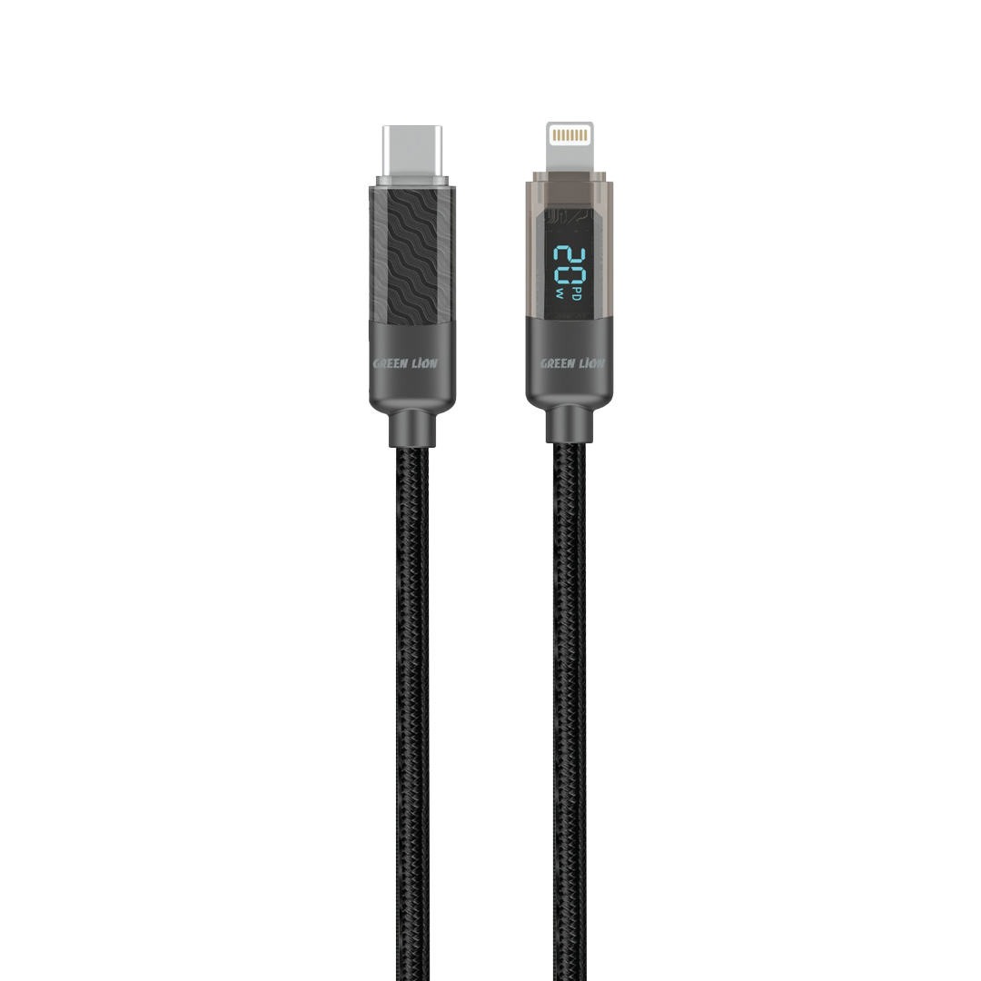 GREEN LION 1.2M LIGHTING BRAIDED CABLE